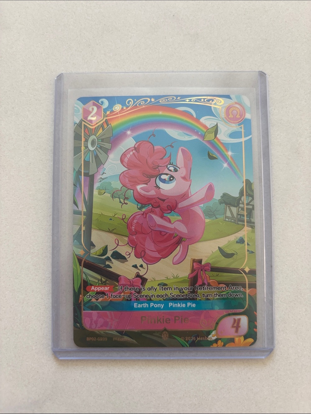 Kayou MLP GR pinkie pie card!